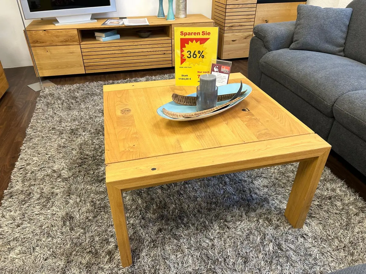 Couchtisch LS23 Emscha astige Edelkastanie naturbelassen geölt